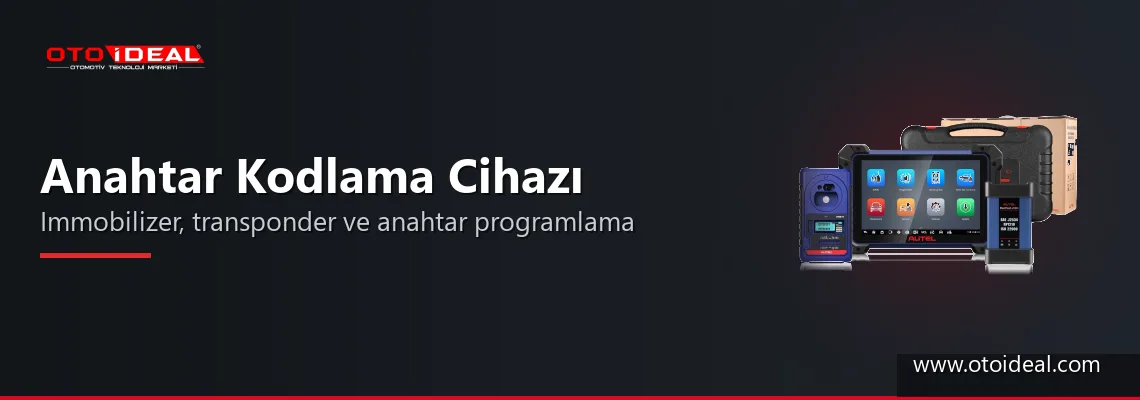 Anahtar Kodlama Cihazı: Immobilizer, Transponder ve Oto Anahtar Programlama Nasıl Çalışır?