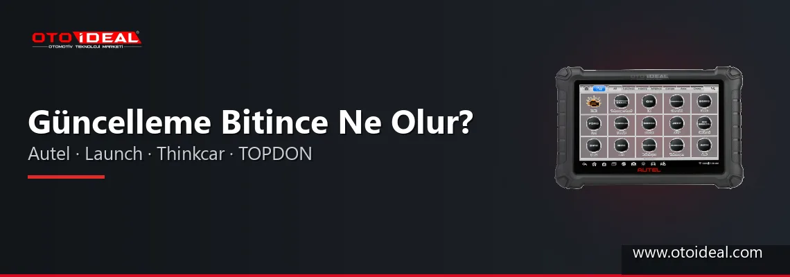 Arıza Tespit Cihazında Ücretsiz Güncelleme Bitince Ne Olur? Autel, Launch, Thinkcar, TOPDON