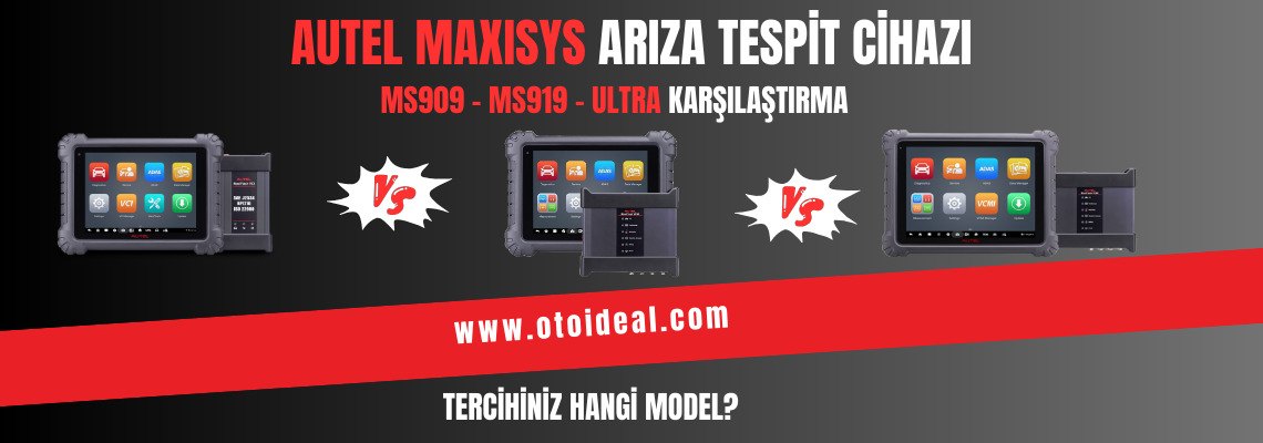 Autel MaxiSys Diagnostic Tools | MS909 vs MS919 vs Ultra Comparison