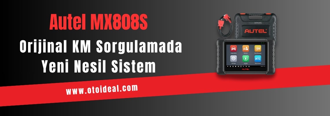 Autel MX808S | En İyi Kilometre Sorgulama Cihazı 2025