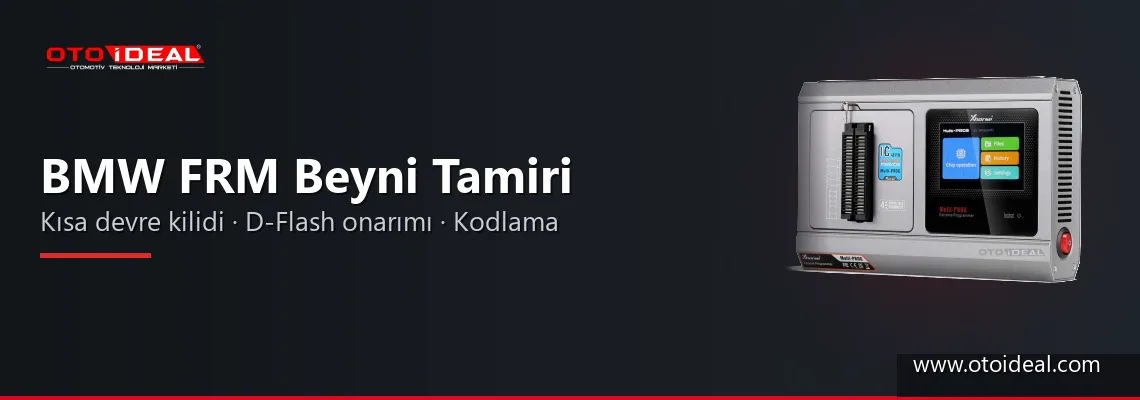 Farlar ve Sinyaller Çalışmıyor, FRM Cevap Vermiyor: BMW FRM Beyni Tamiri Nasıl Yapılır?