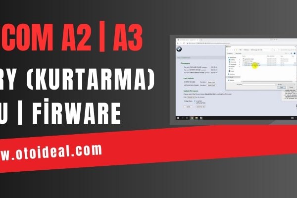 BMW ICOM A2/A3 Firmware Güncelleme İşlemi | Cihaz Kurtarma Modunda Nasıl Düzeltilir?