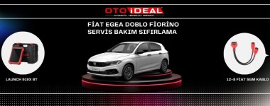 Maintenance and Service Reset Procedures for Fiat Egea and Doblo Vehicles