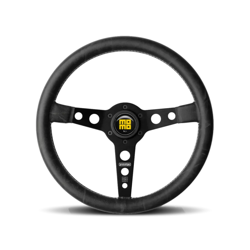 Heritage Prototipo Nero Momo Steering Wheel