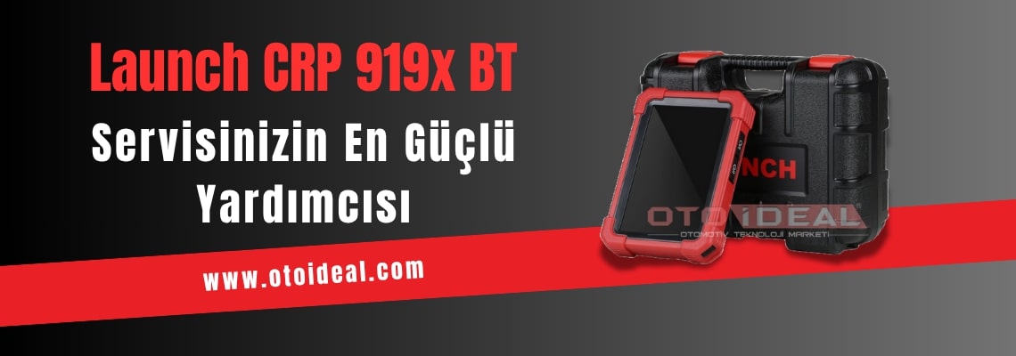 Launch CRP 919X BT Arıza Tespit Cihazı | En İyi OBD2 Tarayıcı 2025