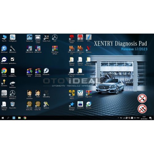 Mercedes Xentry 2023.12 Yazılımı | Sertifikalı Kurulum Yeni Araçlar ile Uyumlu