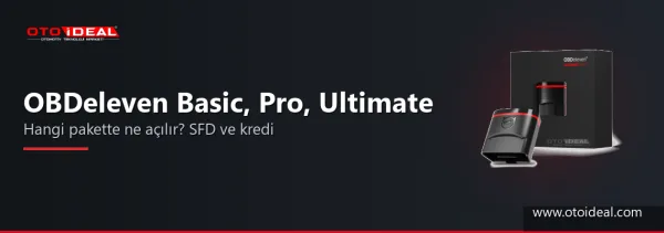 OBDeleven Basic, Pro ve Ultimate Arasındaki Fark: Hangi Pakette Ne Açılır?