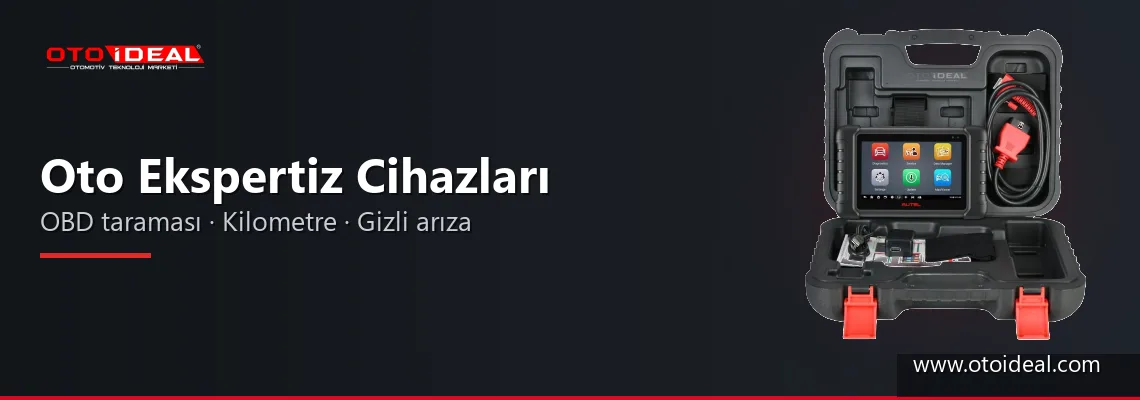 Oto Ekspertiz Cihazları Neyi Yakalar? OBD Taraması, Kilometre Kontrolü ve Gizli Arıza