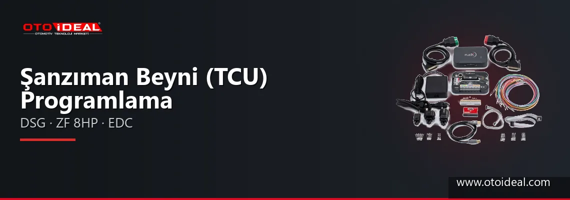 Şanzıman Beyni (TCU) Programlama: DSG, ZF 8HP ve EDC'yi Hangi Cihaz Okur, Hangisi Yazar?