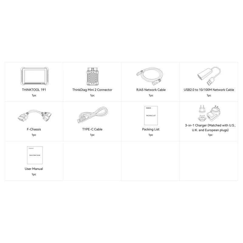 Thinkcar THINKTOOL Expert 191 Diagnostic Tool 2
