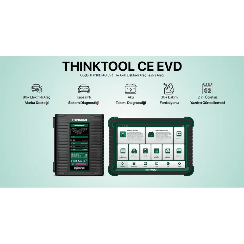 THINKTOOL CE EVD Electric Vehicle Diagnostic Tool: The Technology of the Future 2