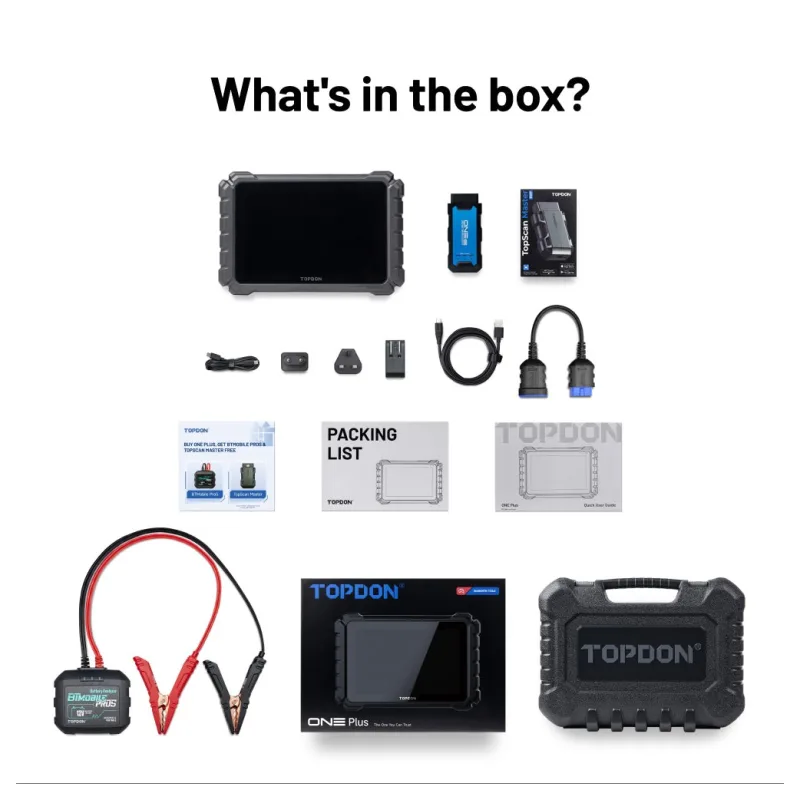 TOPDON ONE Plus Diagnostic and ECU Programming Tool 3