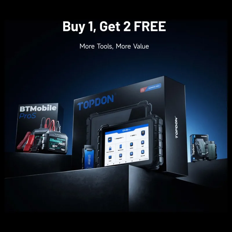 TOPDON ONE Plus Diagnostic and ECU Programming Tool 5