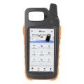 Xhorse VVDI Key Tool Max Pro key programmer, front view with the main menu on screen 1