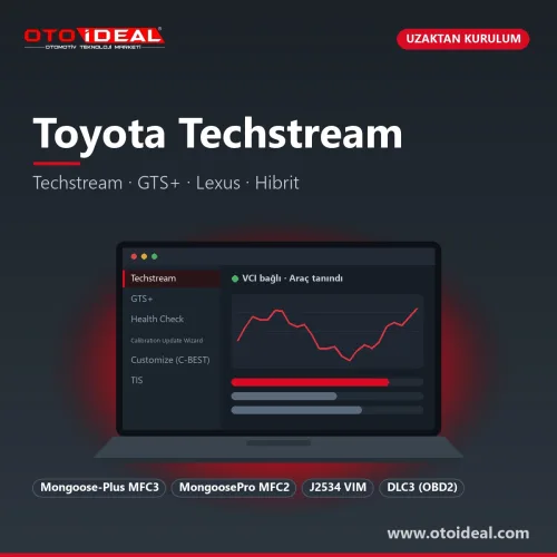 Toyota and Lexus Techstream and GTS+ Installation — remote installation
